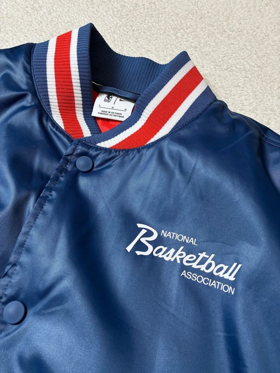 나이키 x NBA 75주년 봄버 새틴 바시티 자켓 PN7264 상품이미지6