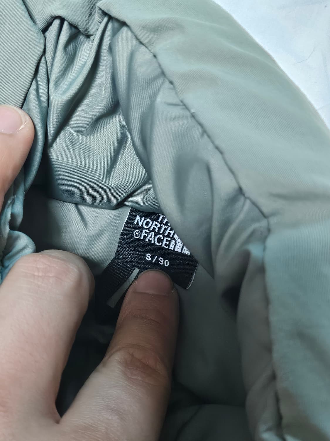 노스페이스 온볼 눕시 패딩 카키 그레이 S 상품이미지7