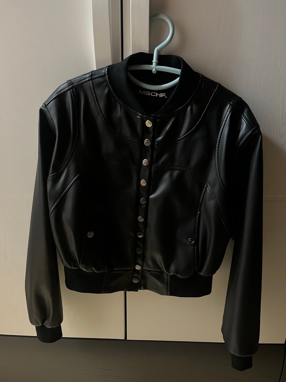 미스치프 레더 자켓 상품이미지1