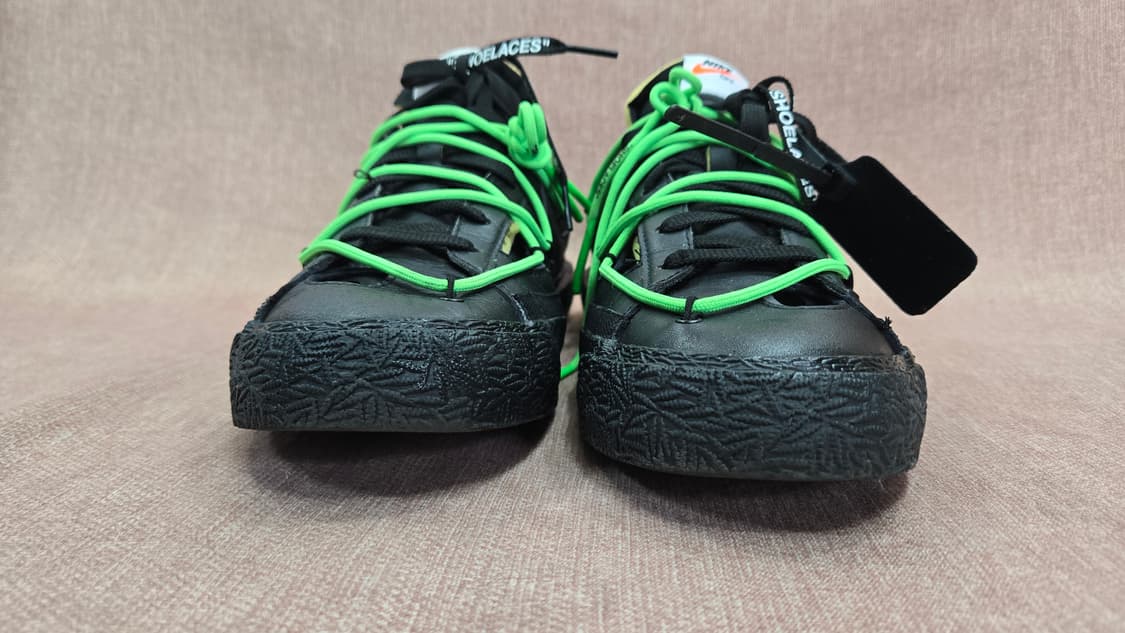 나이키 x 오프화이트 290mm-  블레이저 로우 '77 블랙 앤 그린 상품이미지3