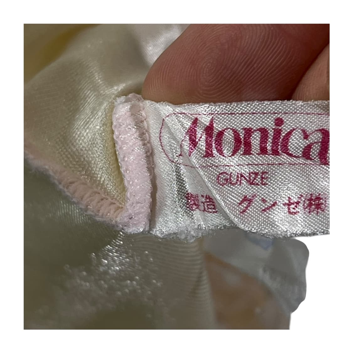 [Monica] 모니카 레이스 새틴 롱 슬립 상품이미지6