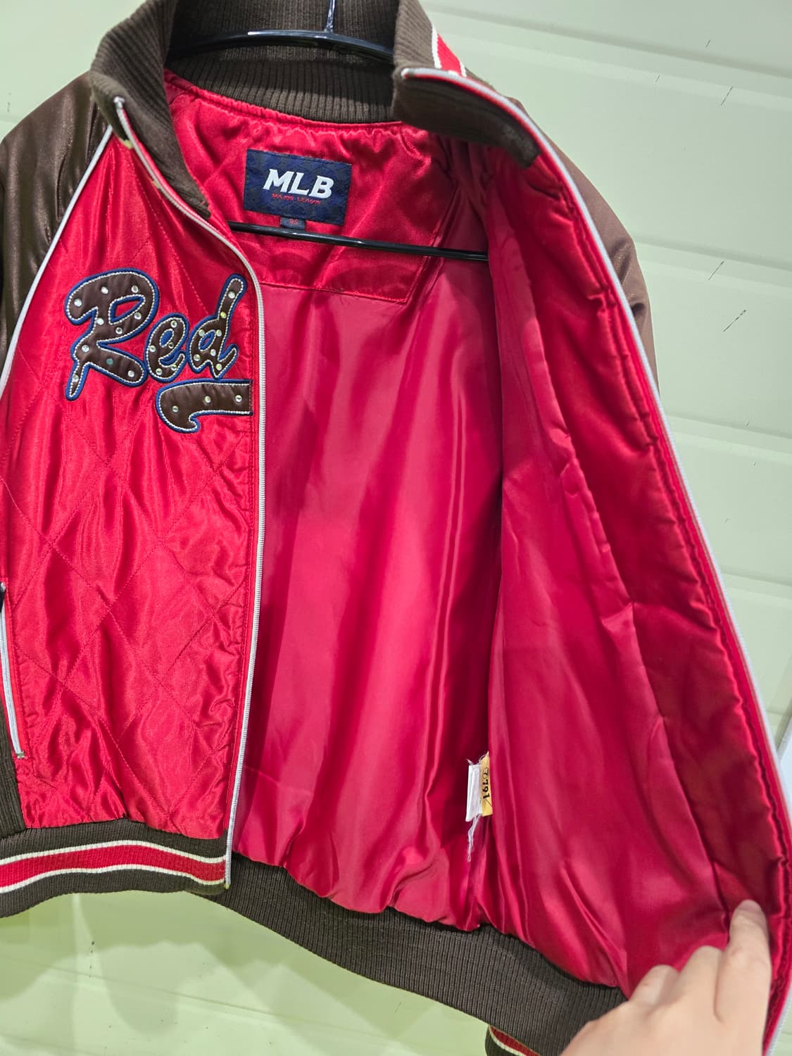MLB 보스턴 레드삭스 야구 점퍼 95 Y2K 상품이미지3