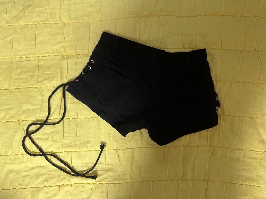 삼천원 펑크 아일렛 팬츠 테무 알리 바지 스컬  상품이미지2