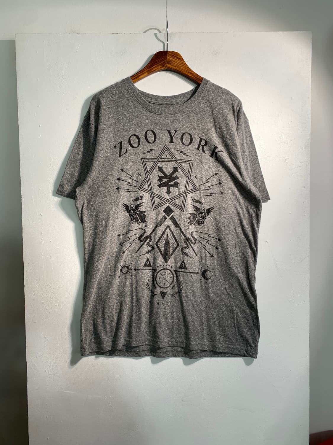 만원샵) zooyork 빈티지 티셔츠 L C223 상품이미지1