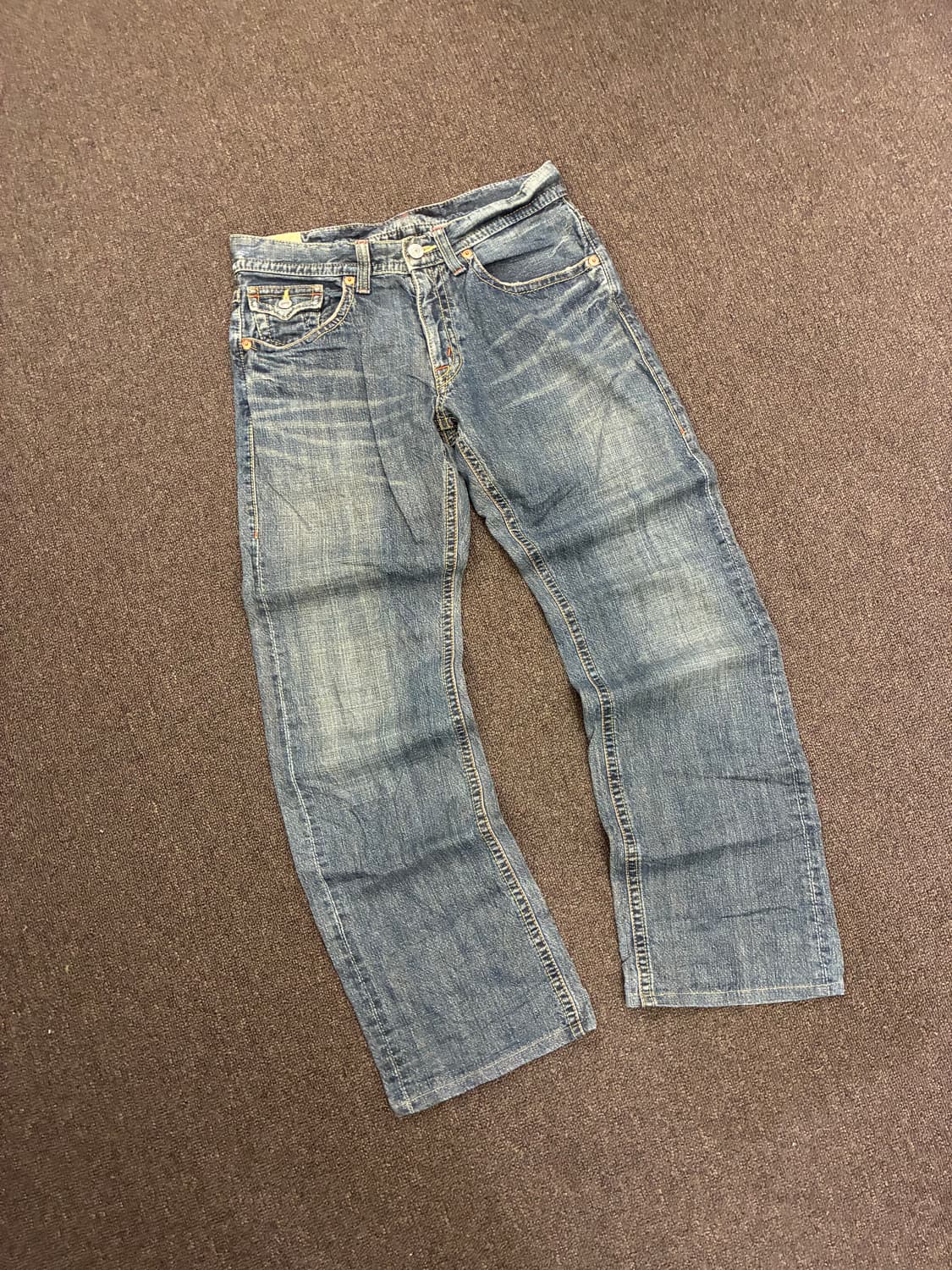 32)Japanese vintage 포켓 디테일 스트레이트핏 데님팬츠 상품이미지3