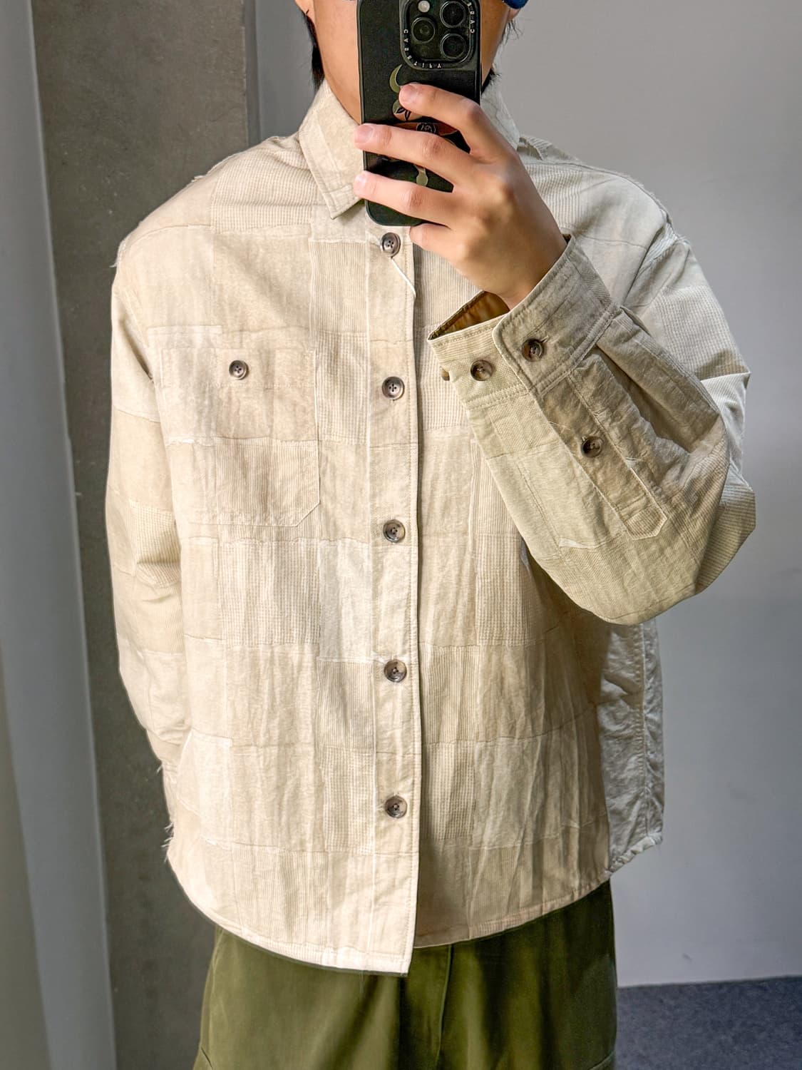 퍼버즈 체크 푸퍼 셔츠 상품이미지1