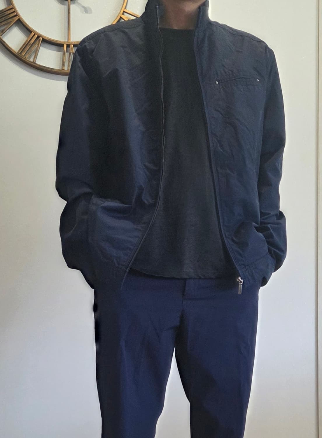 Carte Blanche 까르뜨블랑슈 블루종 자켓 네이비 110 상품이미지2