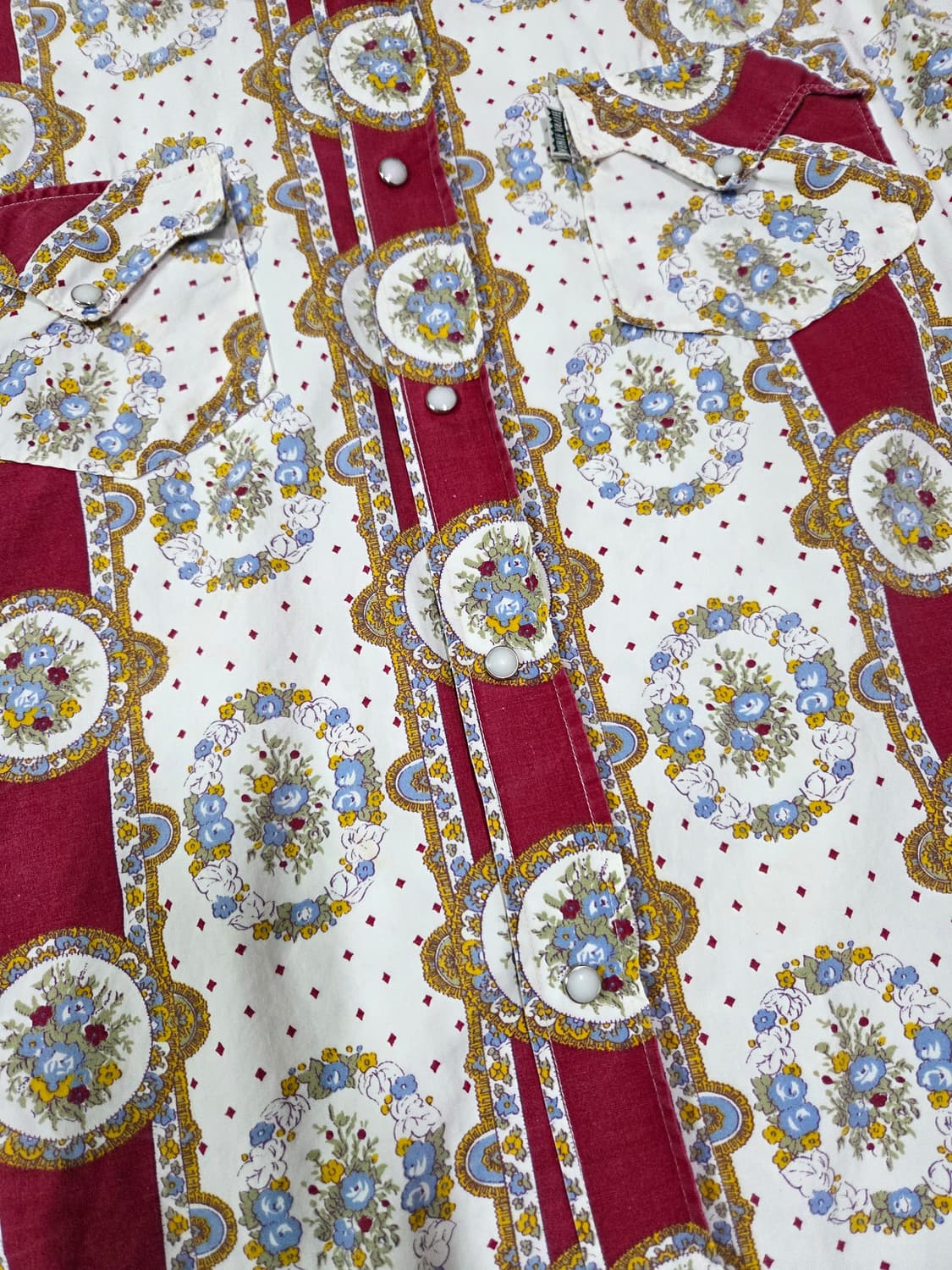 VERTE VALLEE 플로럴 웨스턴 셔츠 상품이미지4