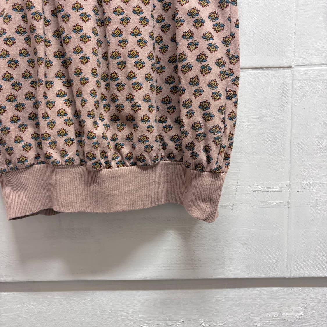 Natura 패턴 에스닉 페어리 반팔 탑 JPN 상품이미지3