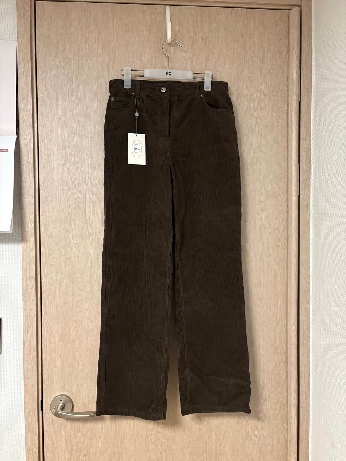 더바넷 코듀로이팬츠 브라운M   상품이미지1