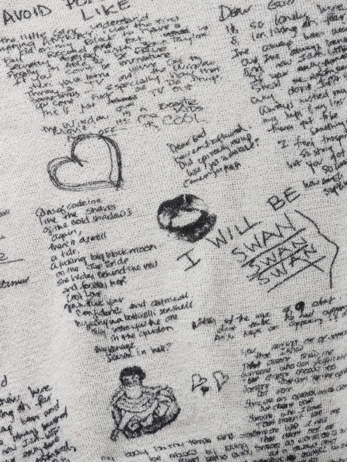 HYSTERIC GLAMOUR Message L/S T-shirt 상품이미지7