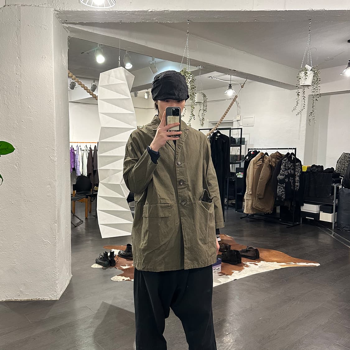 케이시케이시 워시드 오버사이즈 자켓 상품이미지5