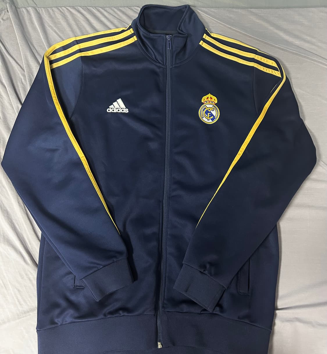 아디다스 레알 마드리드 남골 네이비 져지 트랙 자켓 상품이미지1
