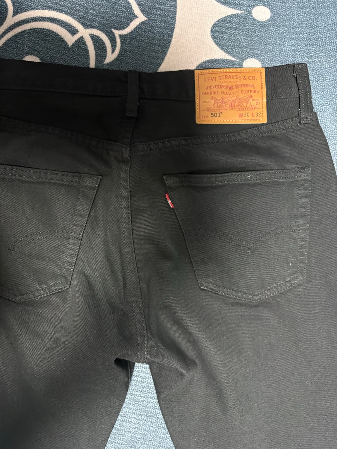 [30-32]리바이스 501 블랙 상품이미지3