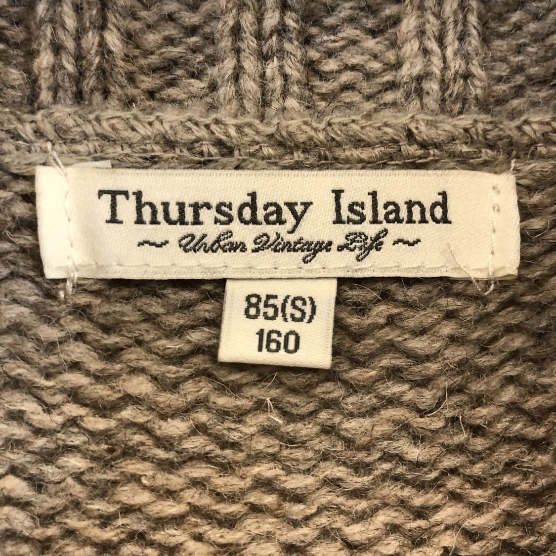 써스데이아일랜드 자수패턴 니트가디건 85  상품이미지6