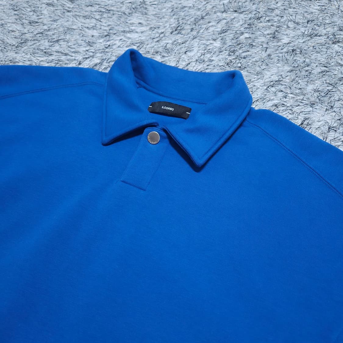 일꼬르소) M(100~) 남자 오버핏 카라맨투맨 / 왕눈이샵 상품이미지3