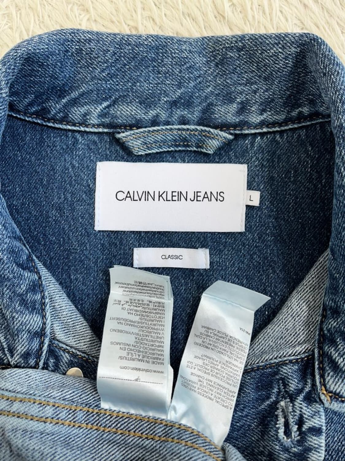 캘빈클라인 데님 자켓/#2830 상품이미지5