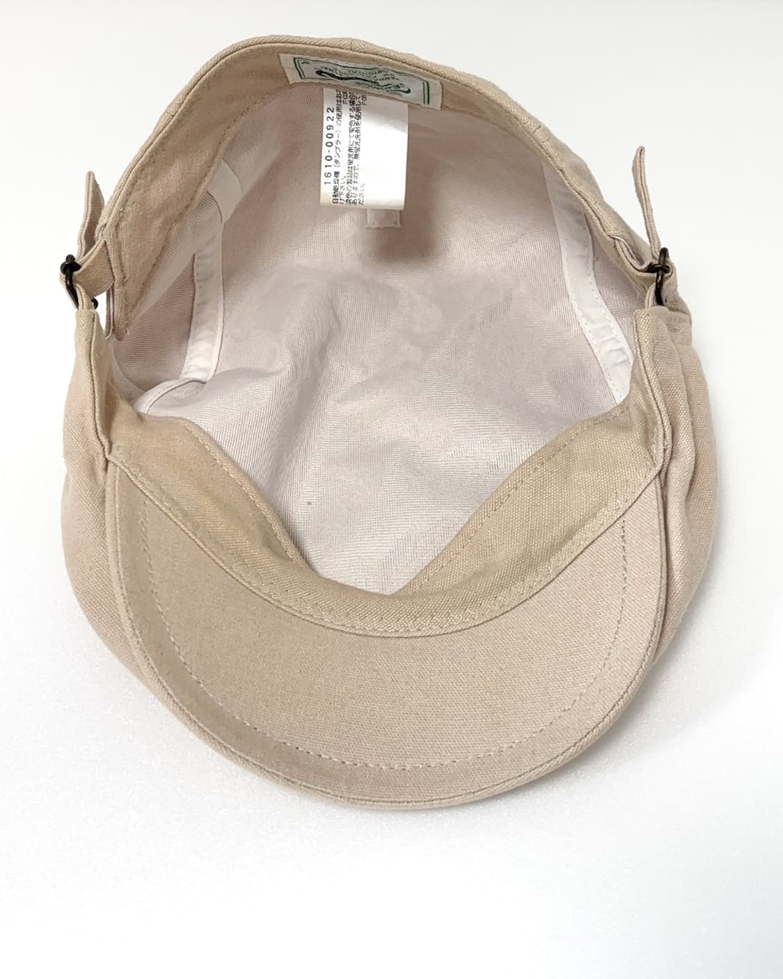 japan crocodile beige hunting cap 상품이미지6