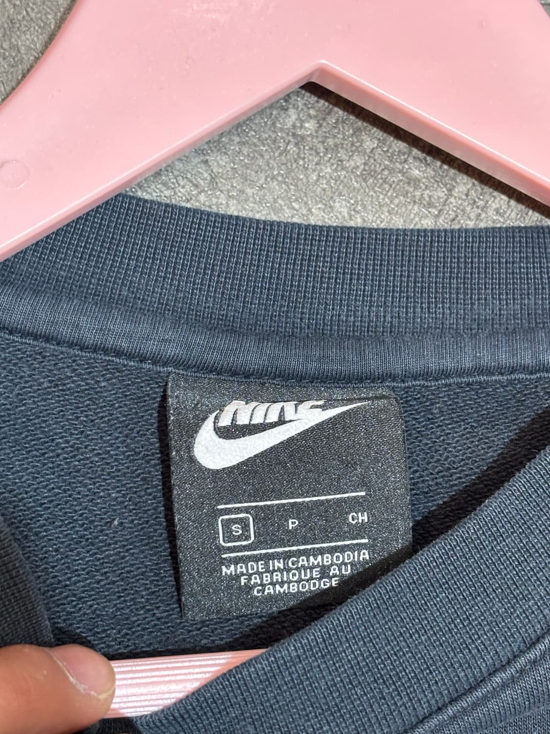 나이키 맨투맨 블랙 S사이즈 상품이미지5