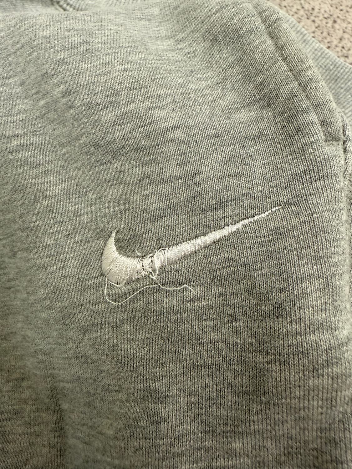 (M) 나이키 스우시 조거 팬츠 그레이 상품이미지5