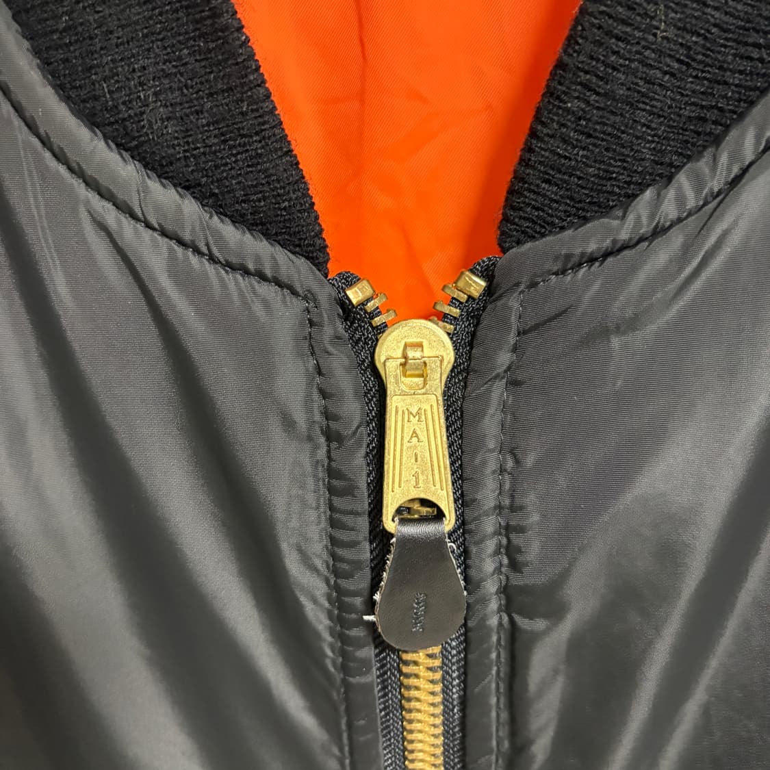 로스코 USAF MA-1 항공점퍼 / 블랙, L 상품이미지4