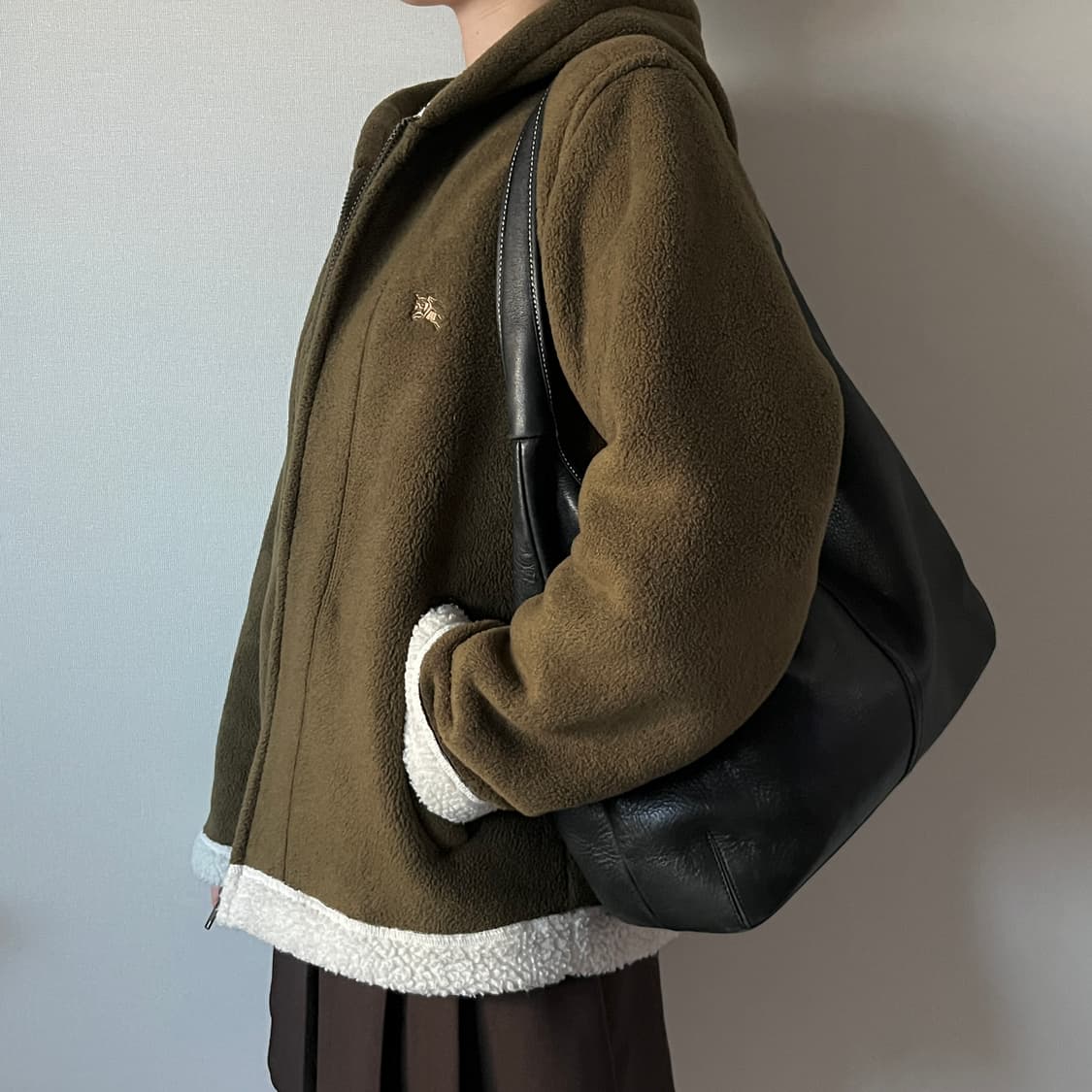 BURBERRY Fleece Hoodie Jacket 상품이미지3