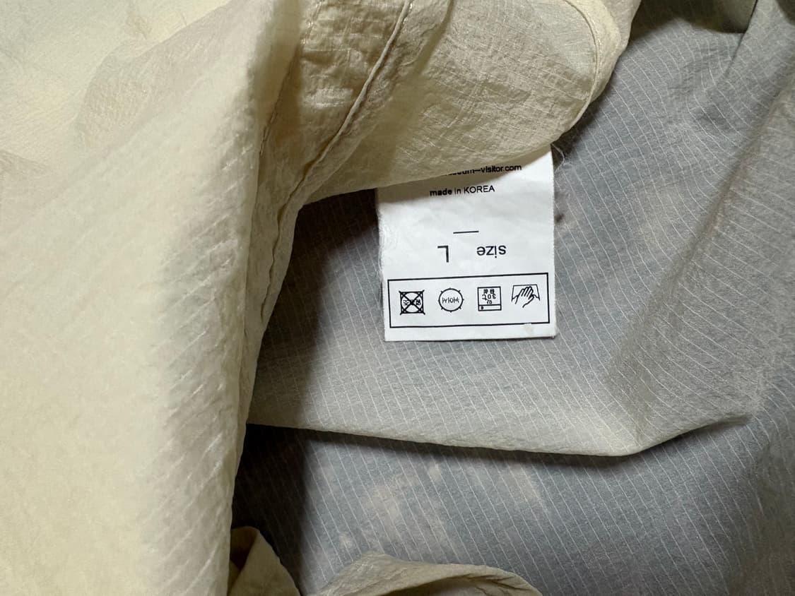 더뮤지엄비지터 러브 후드 조끼 상품이미지3