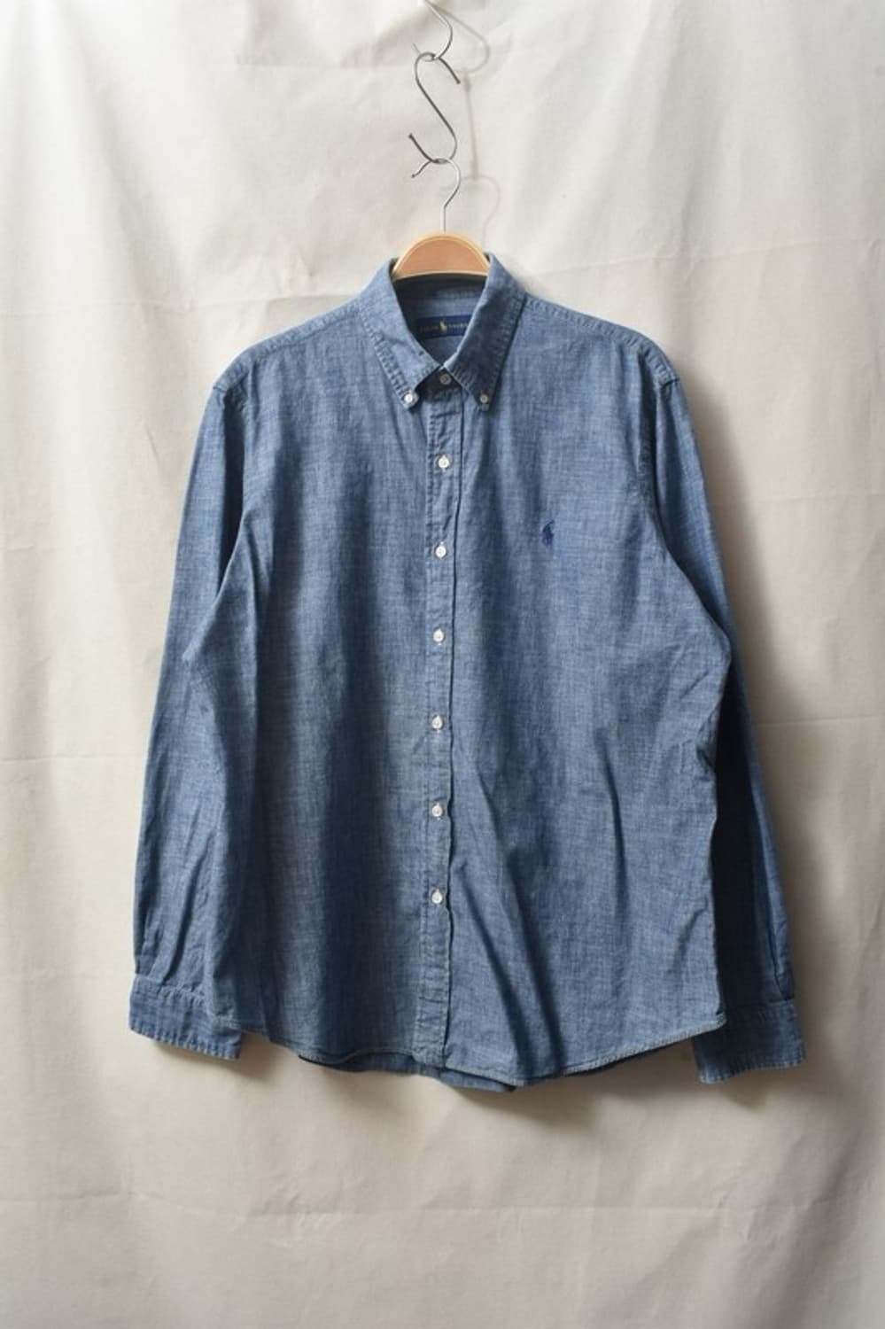 폴로 랄프로렌 삼브레이 데님 셔츠 XXL M0120 상품이미지2