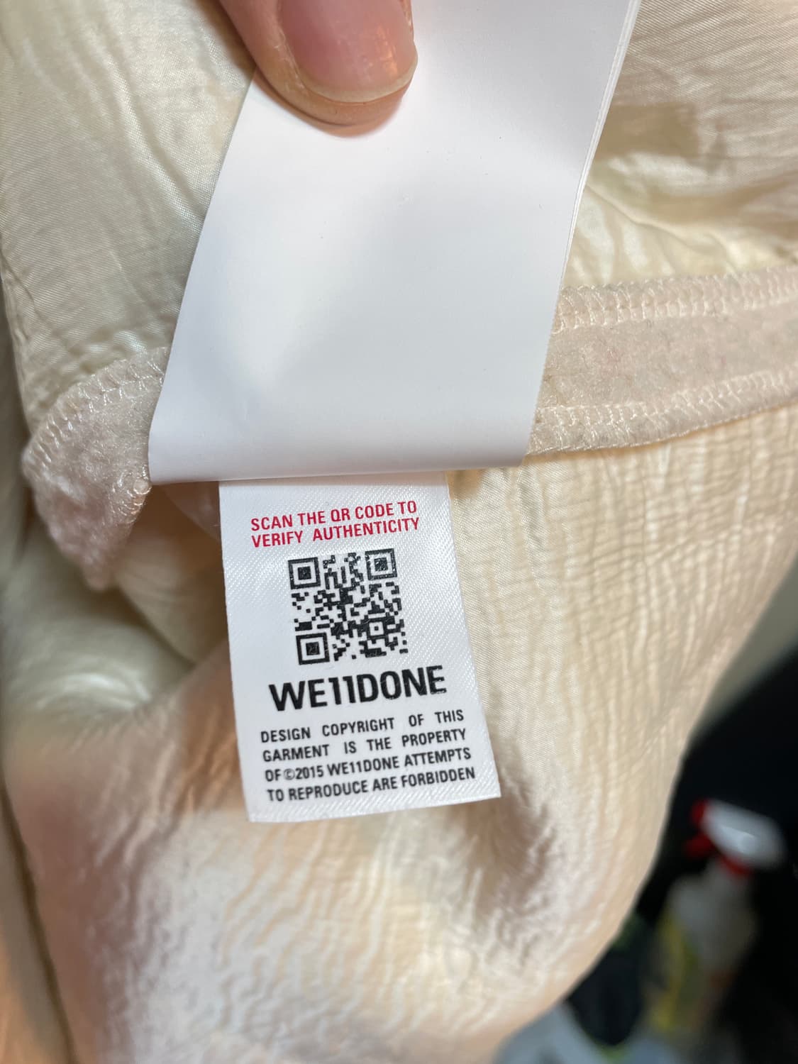 WE11DONE (웰던) 롱 뽀글이 자켓 (공용) 상품이미지10