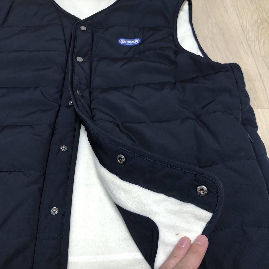 (L) 아웃도어 프로덕츠 OUTDOOR 리버시블 플리스 베스트 조끼  상품이미지4