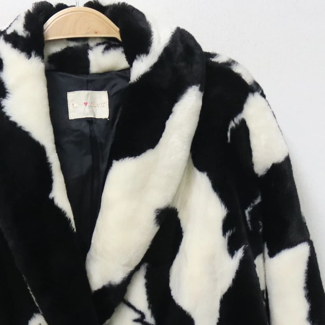 90'S RARE VINTAGE MISS HEART 퍼코트 62261 상품이미지5