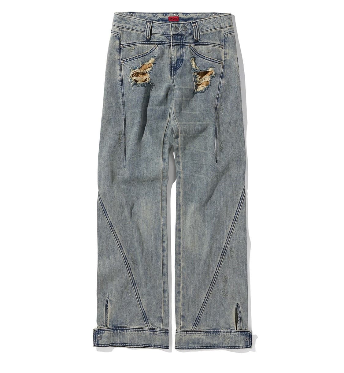 새상품) 미스치프 아나토미 진 블루 그레이 미스치프 바지 상품이미지1