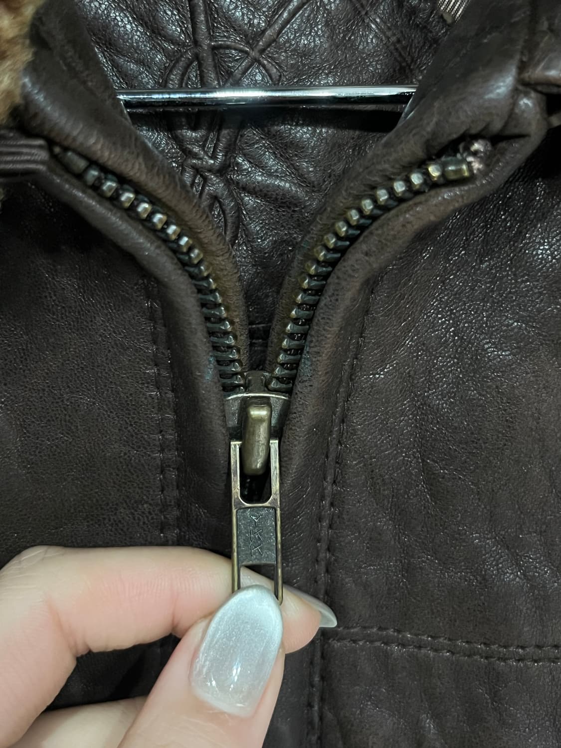 90's 입생로랑 양가죽 자켓 상품이미지5