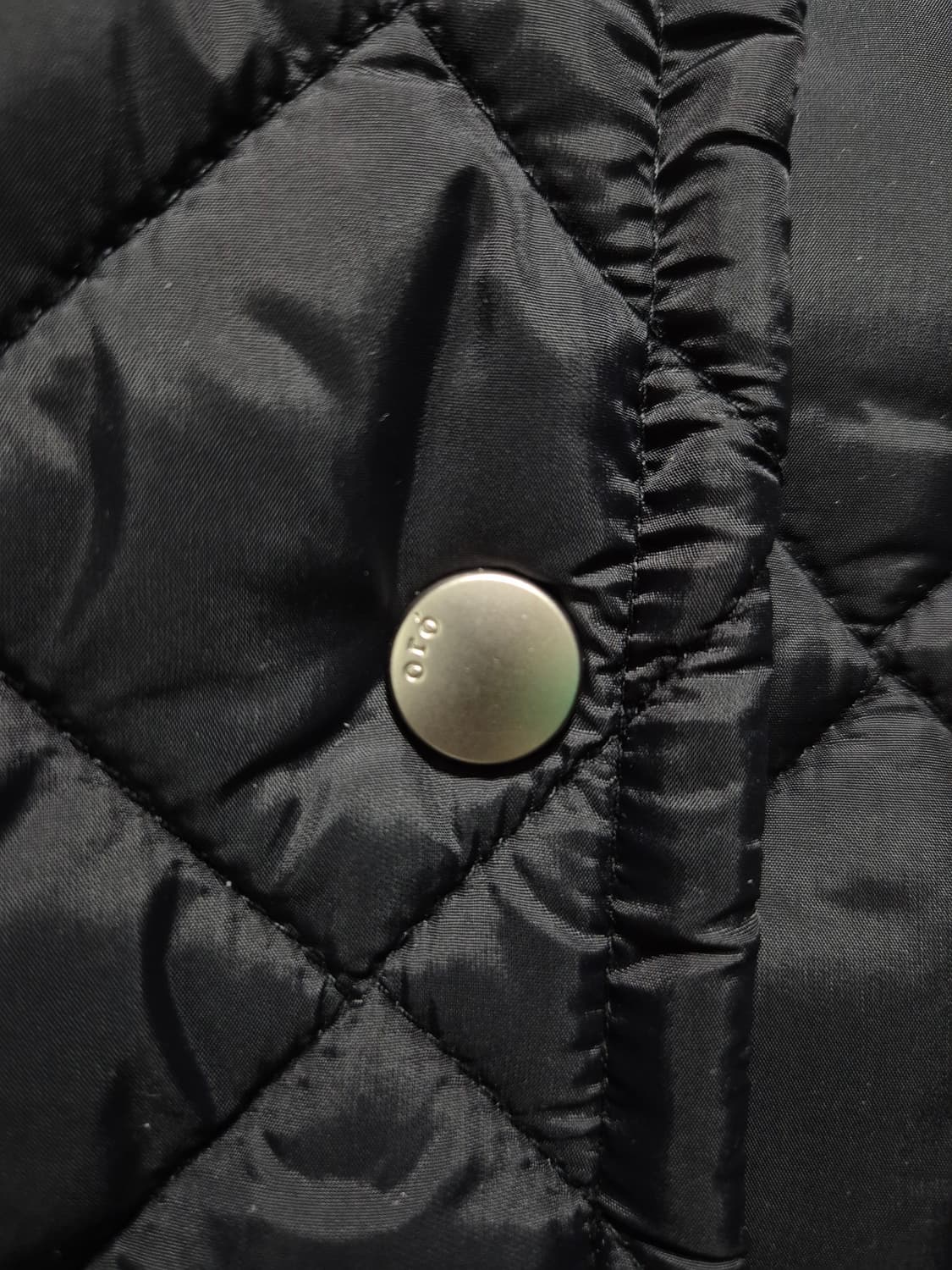 (세일)(새상품)ORO 오로 퀼팅 코듀로이 자켓 블랙 상품이미지3