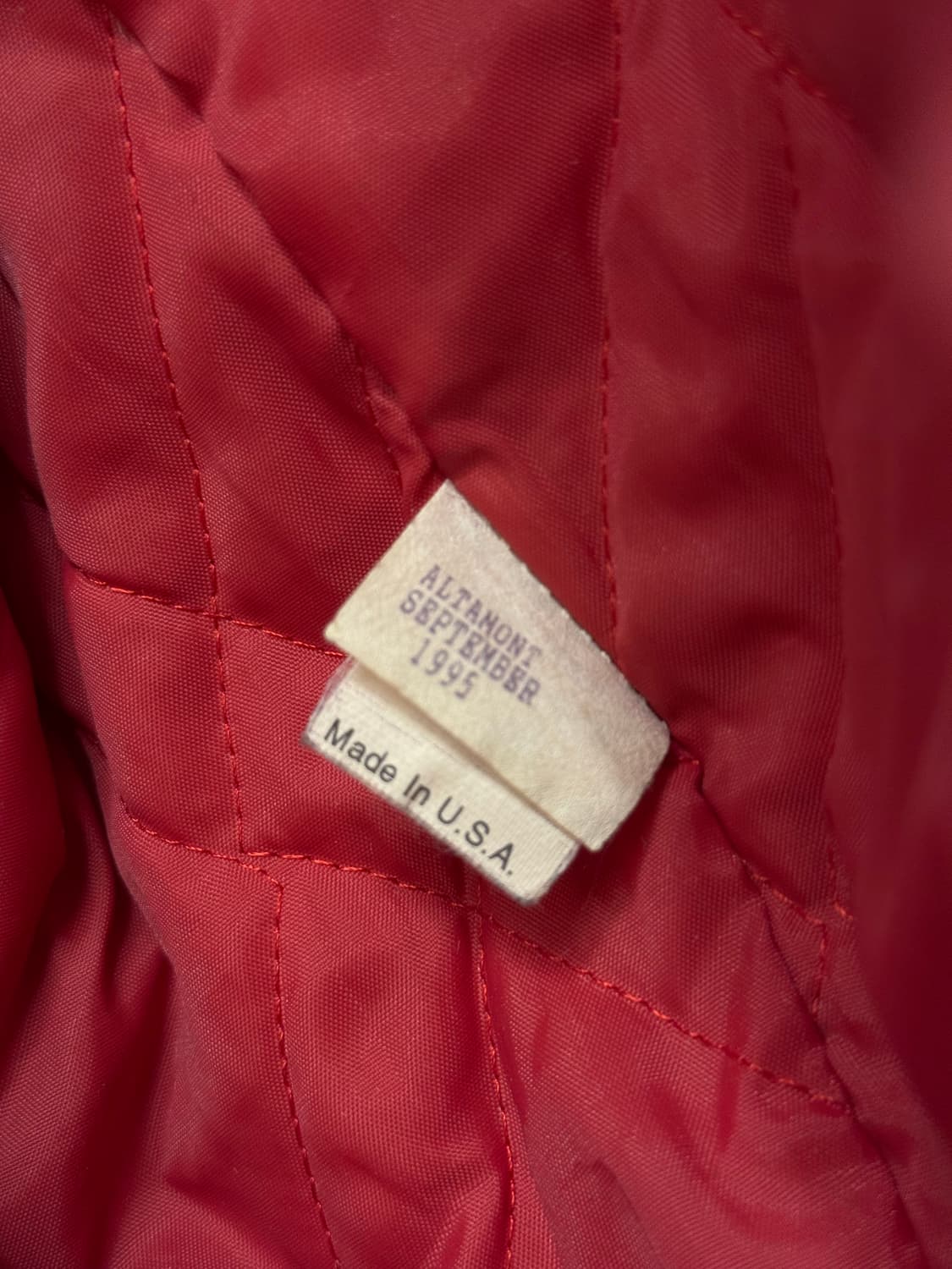 XL) 90s USA BIRDIE Vintage Nylon Varsity 상품이미지9