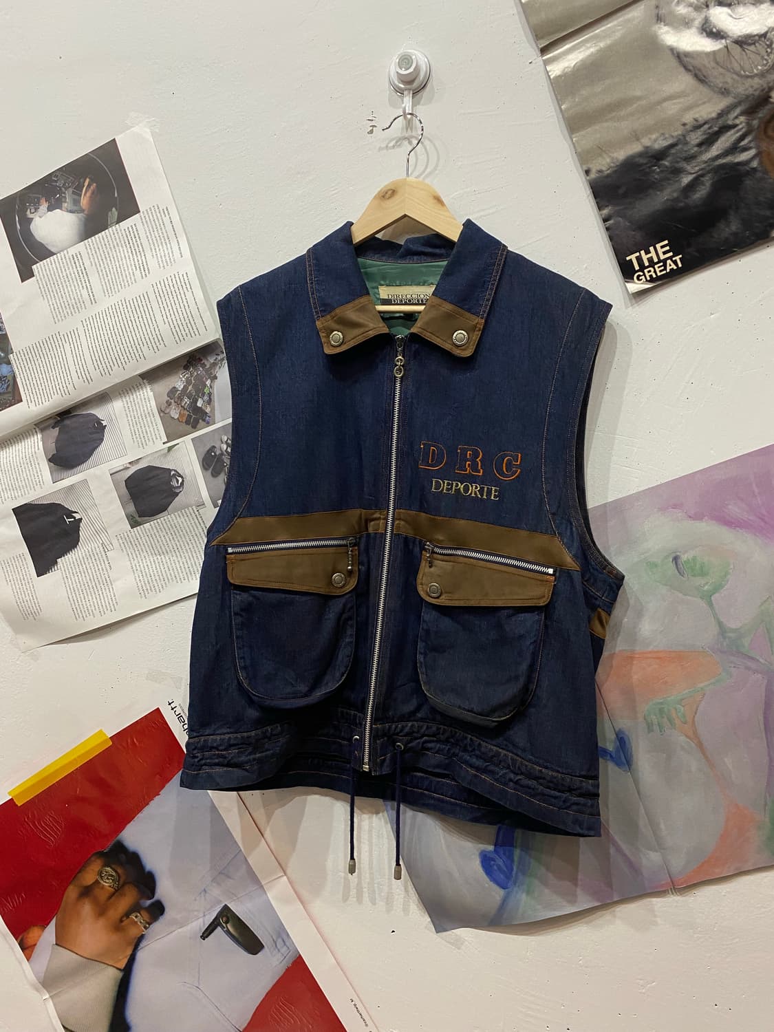 Vintage Denim Vest  상품이미지1
