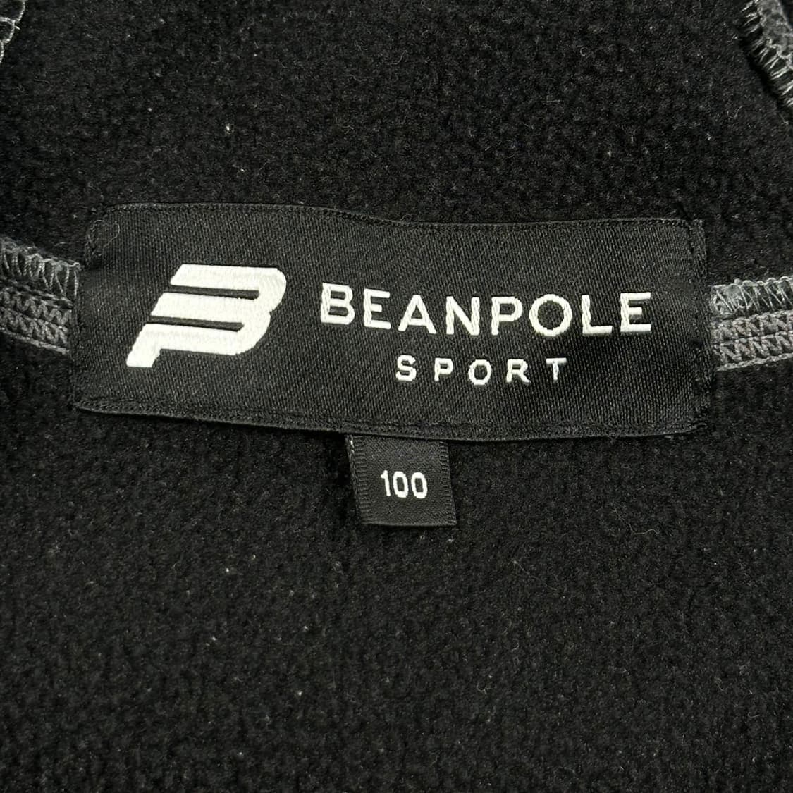 빈폴 스포츠 고프코어 플리스 후드집업 블랙 그레이 L 상품이미지5