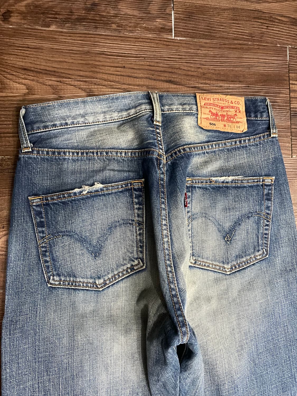 리바이스 501 04501-0064 데님 팬츠 상품이미지9