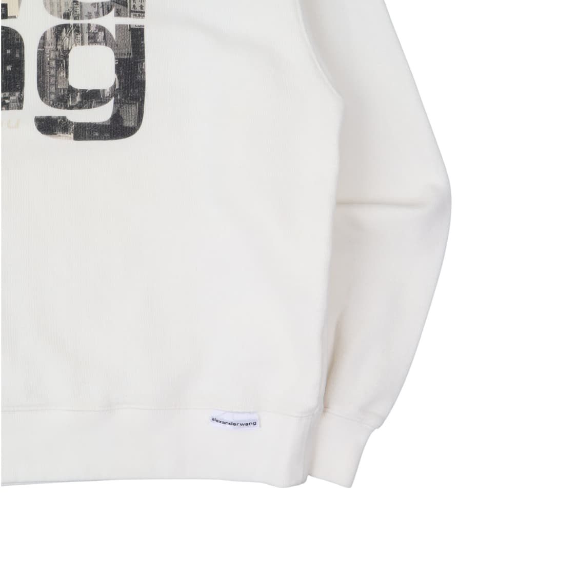 알렉산더왕 화이트 엠브로이드 맨투맨 스웻셔츠 상품이미지4