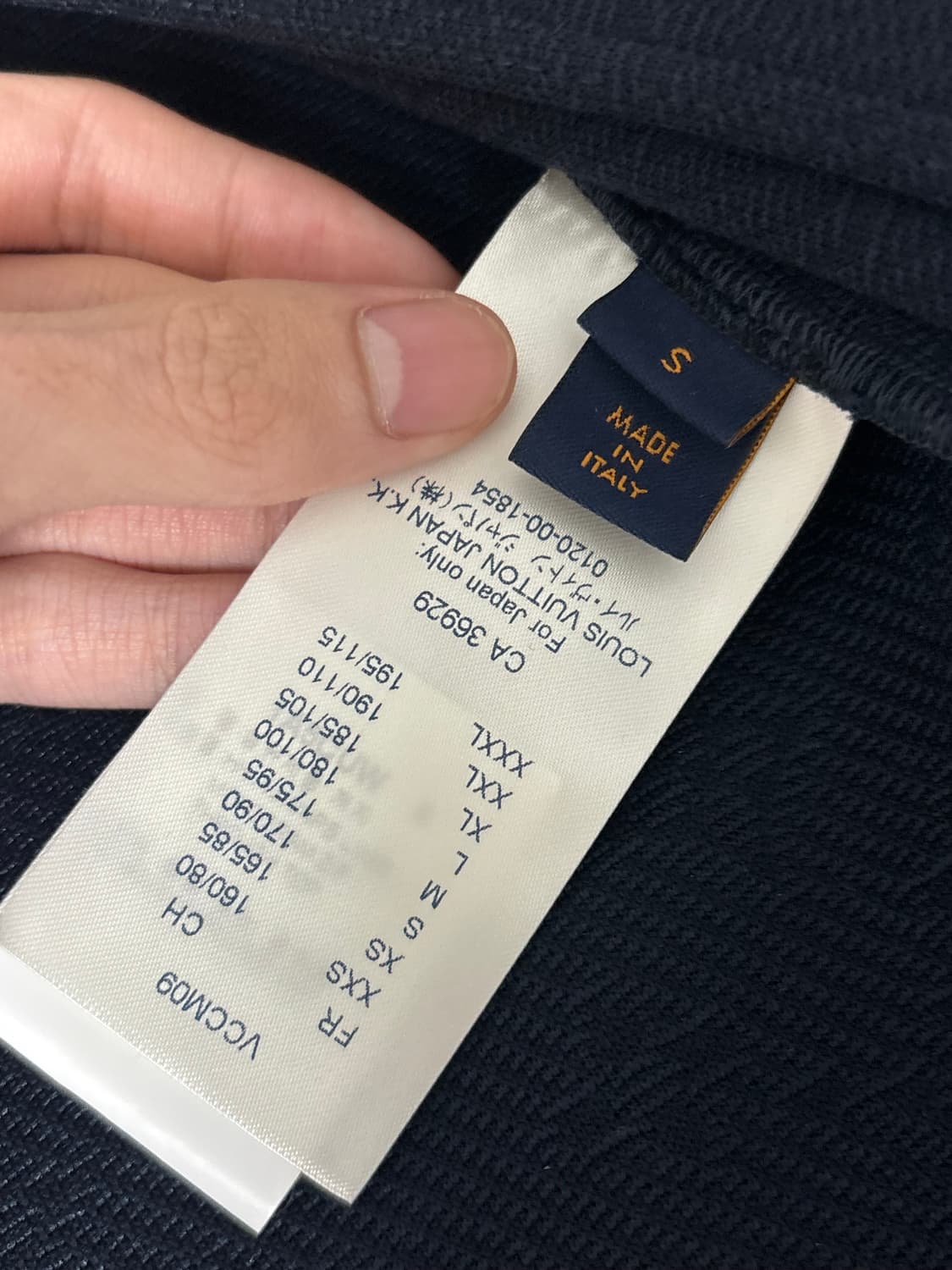 백화점판 루이비통 모노그램 LVSE 집업 s사이즈 상품이미지7