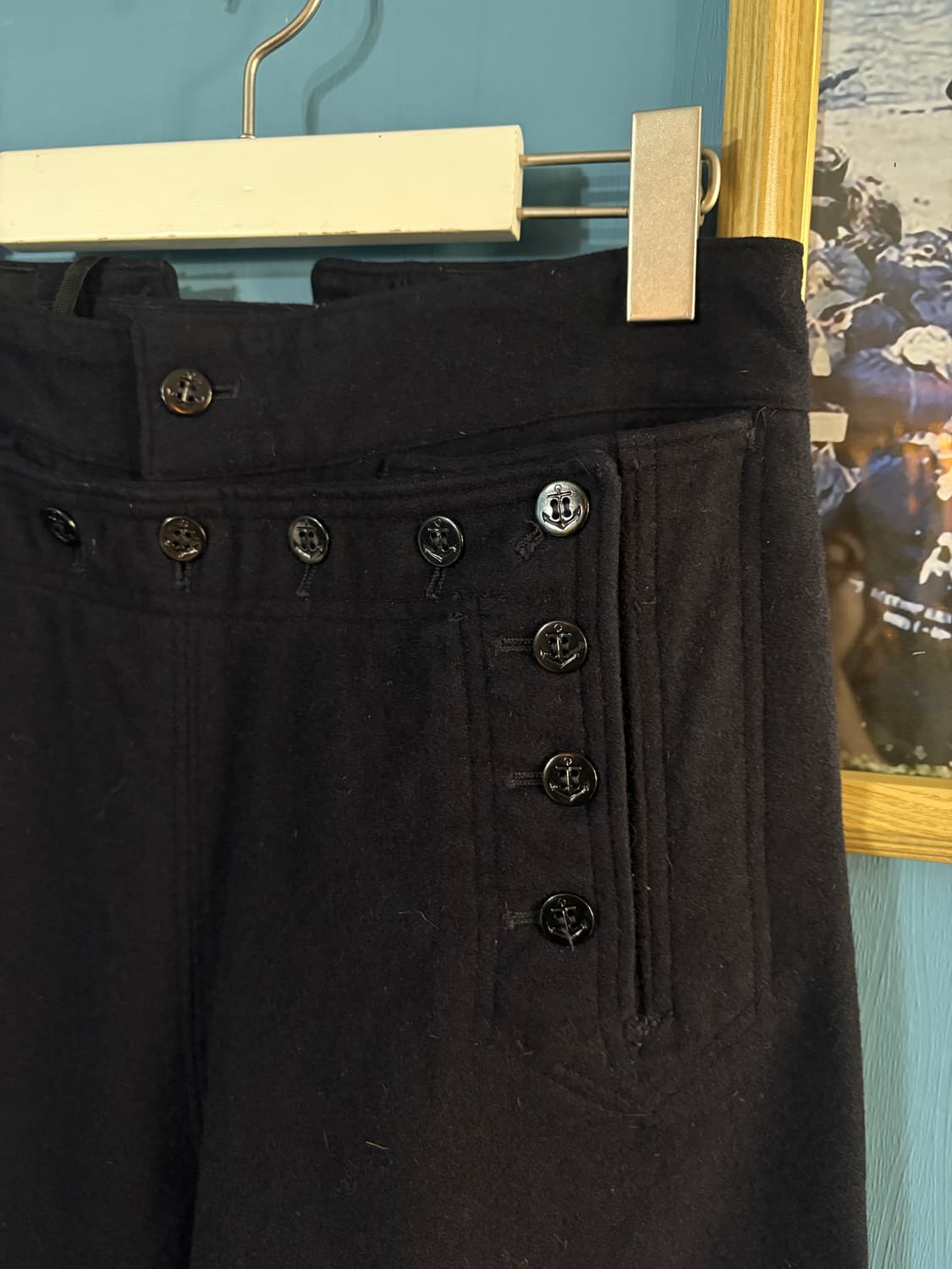 70’s USN Wool Sailor Pant. 상품이미지3