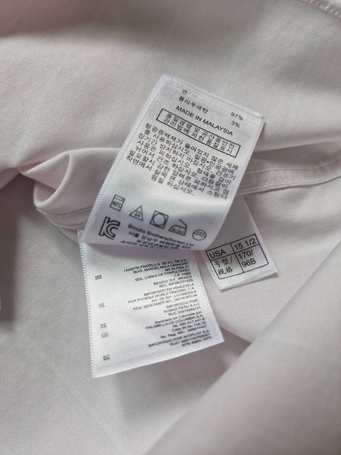 브룩스브라더스 리젠트핏 수피마코튼 셔츠 상품이미지6