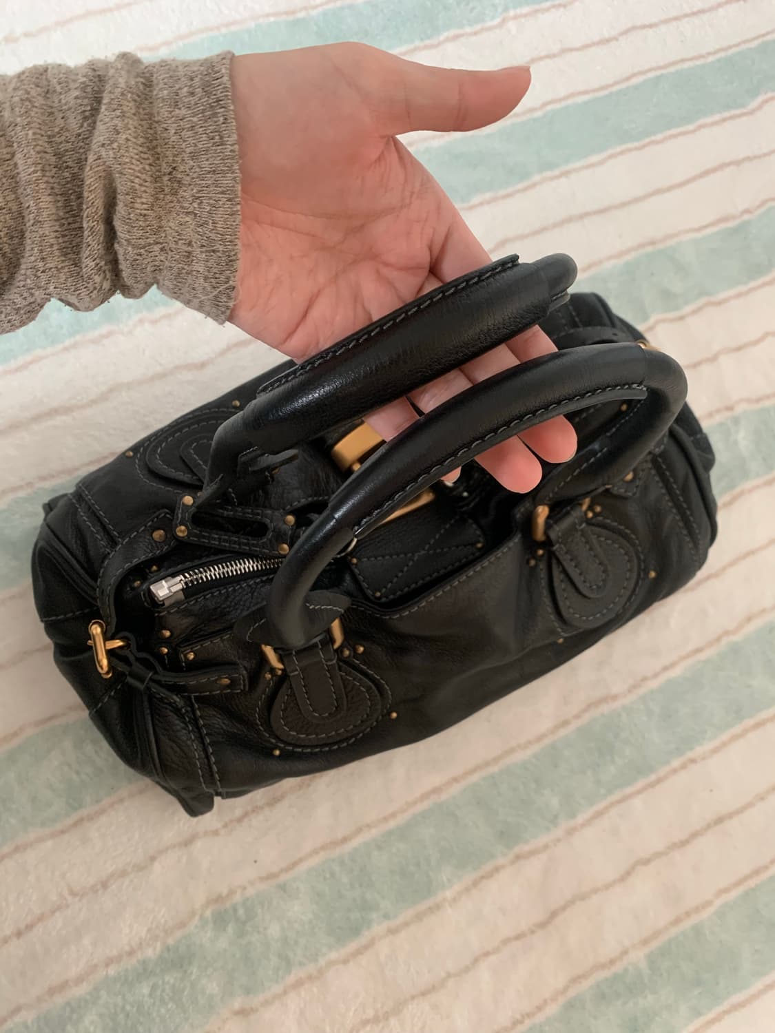 끌로에 패딩턴 백 블랙 가방 상품이미지8