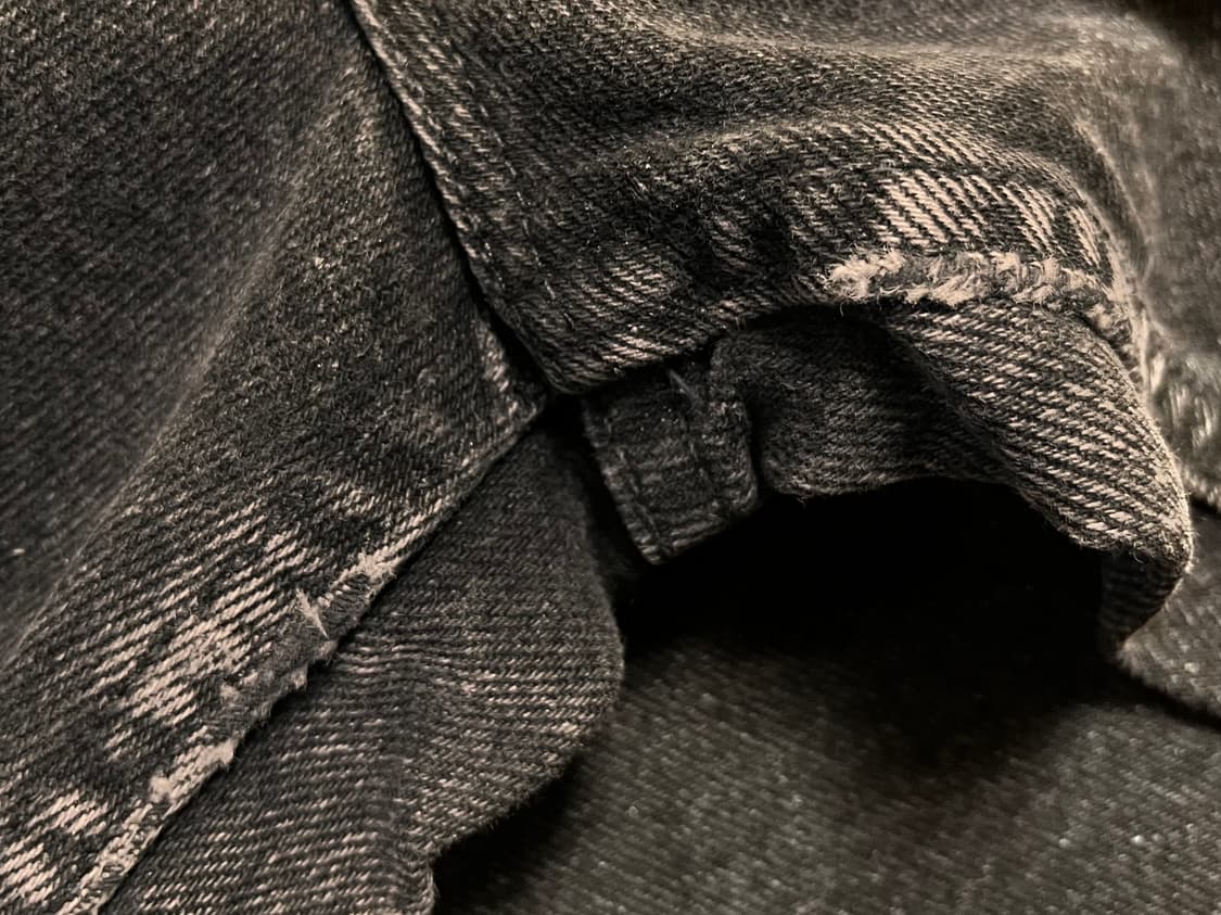 리바이스 13550-0260 블랙진 W L 상품이미지5