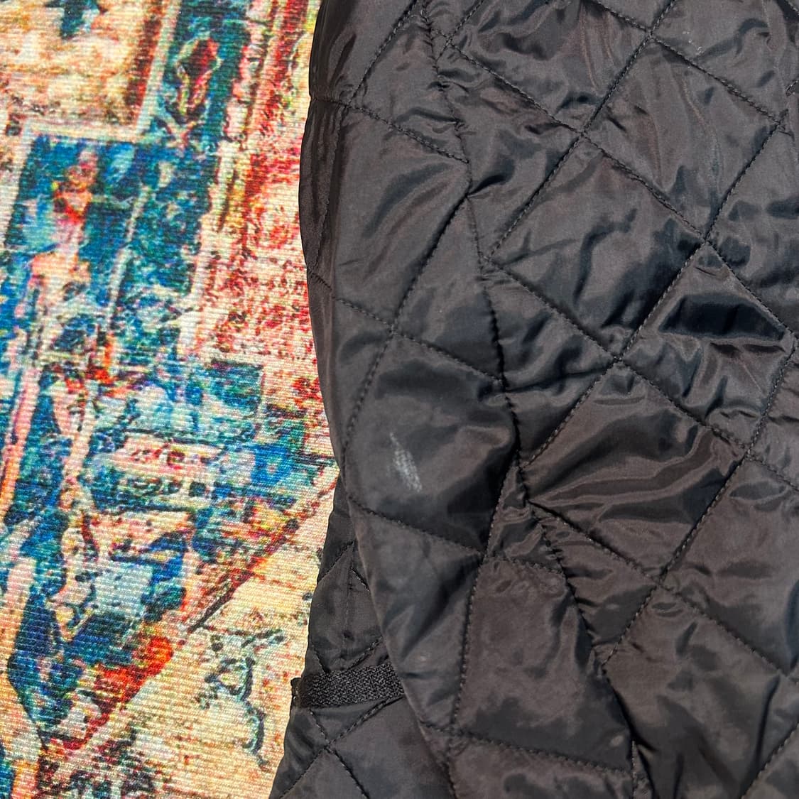 [XL] 바버 19SS 블랙 퀄팅자켓 상품이미지4