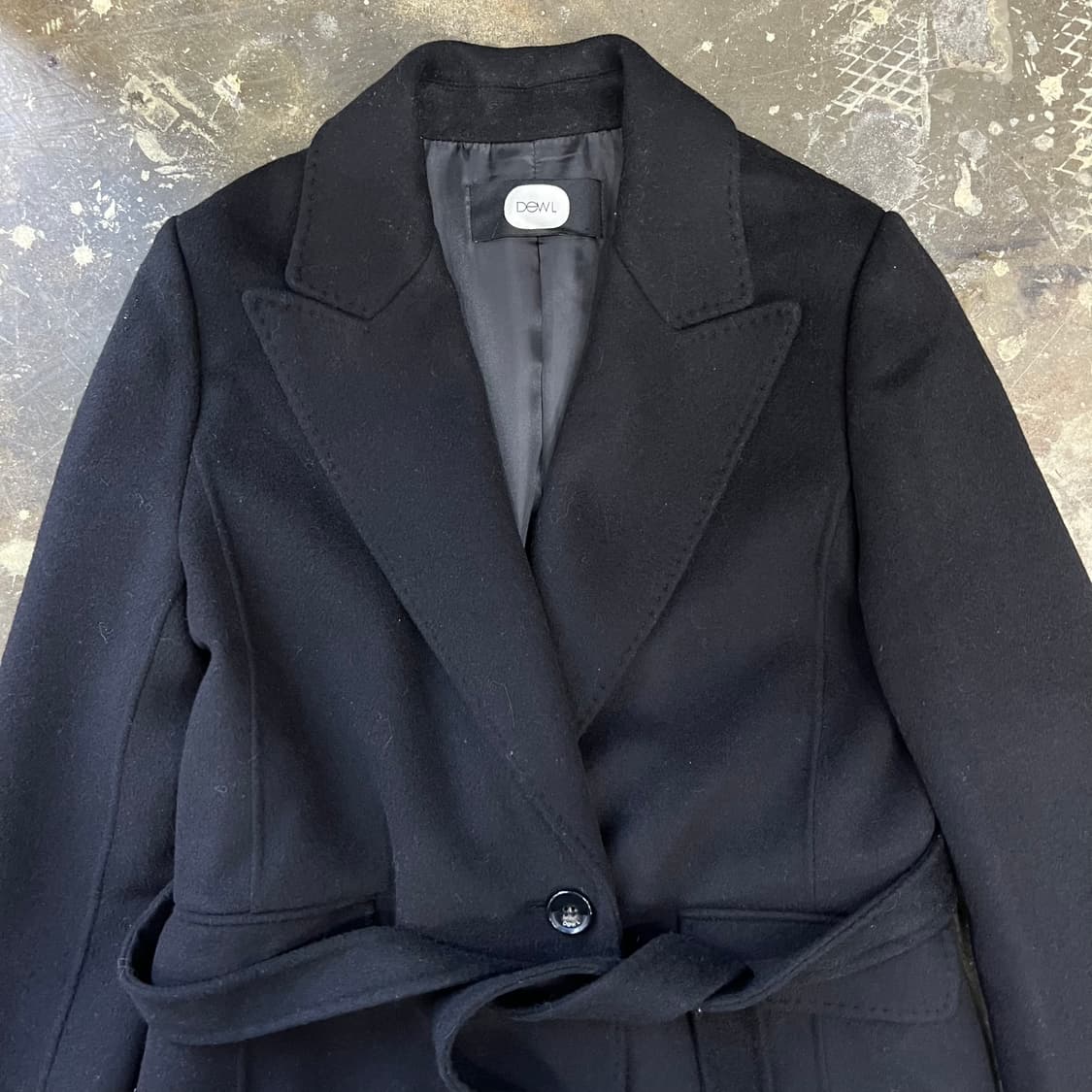 55) 듀엘 캐시미어 울 혼방 코트 상품이미지2