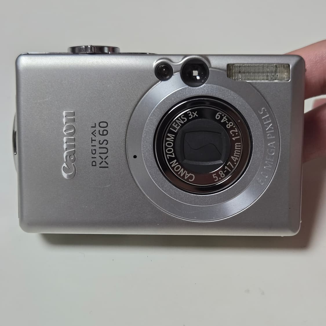 캐논 디지털 익서스 60 은색 카메라 상품이미지1