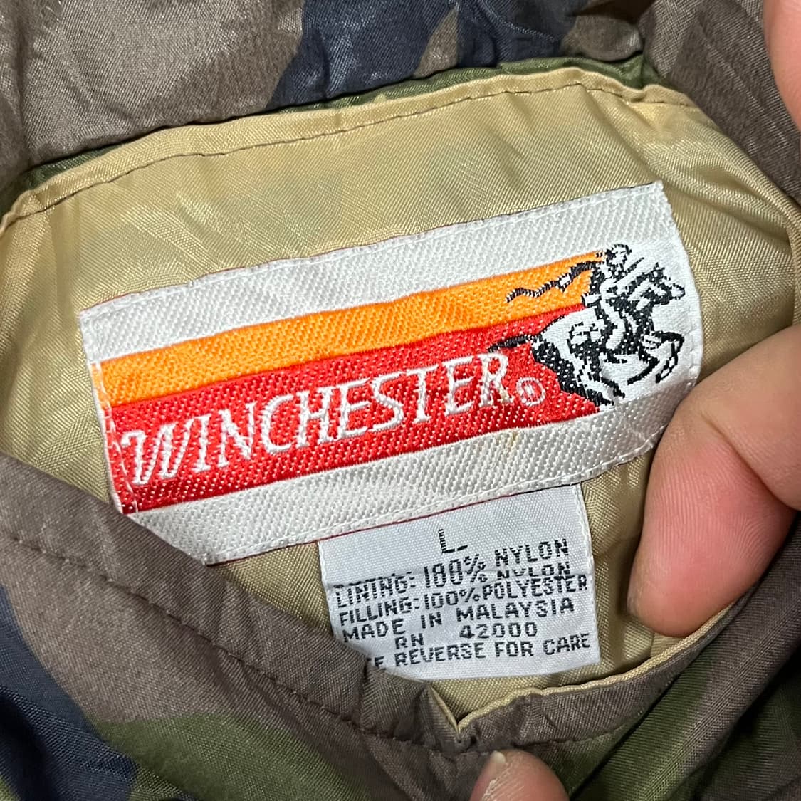 빈티지 리버시블 패딩 베스트 (105-110) 상품이미지6