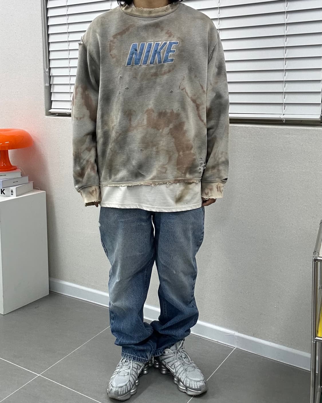 (XL오버핏)00'S 나이키 커스텀 맨투맨-M1754 상품이미지2