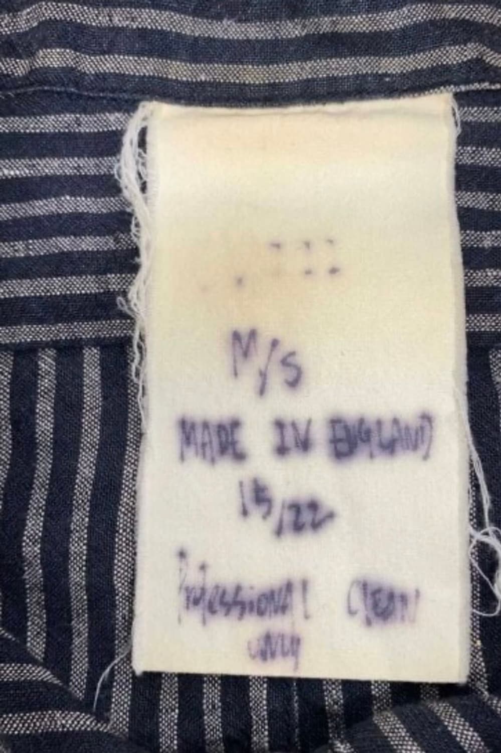 John alexander skelton 스트라이프 셔츠 자켓 상품이미지3